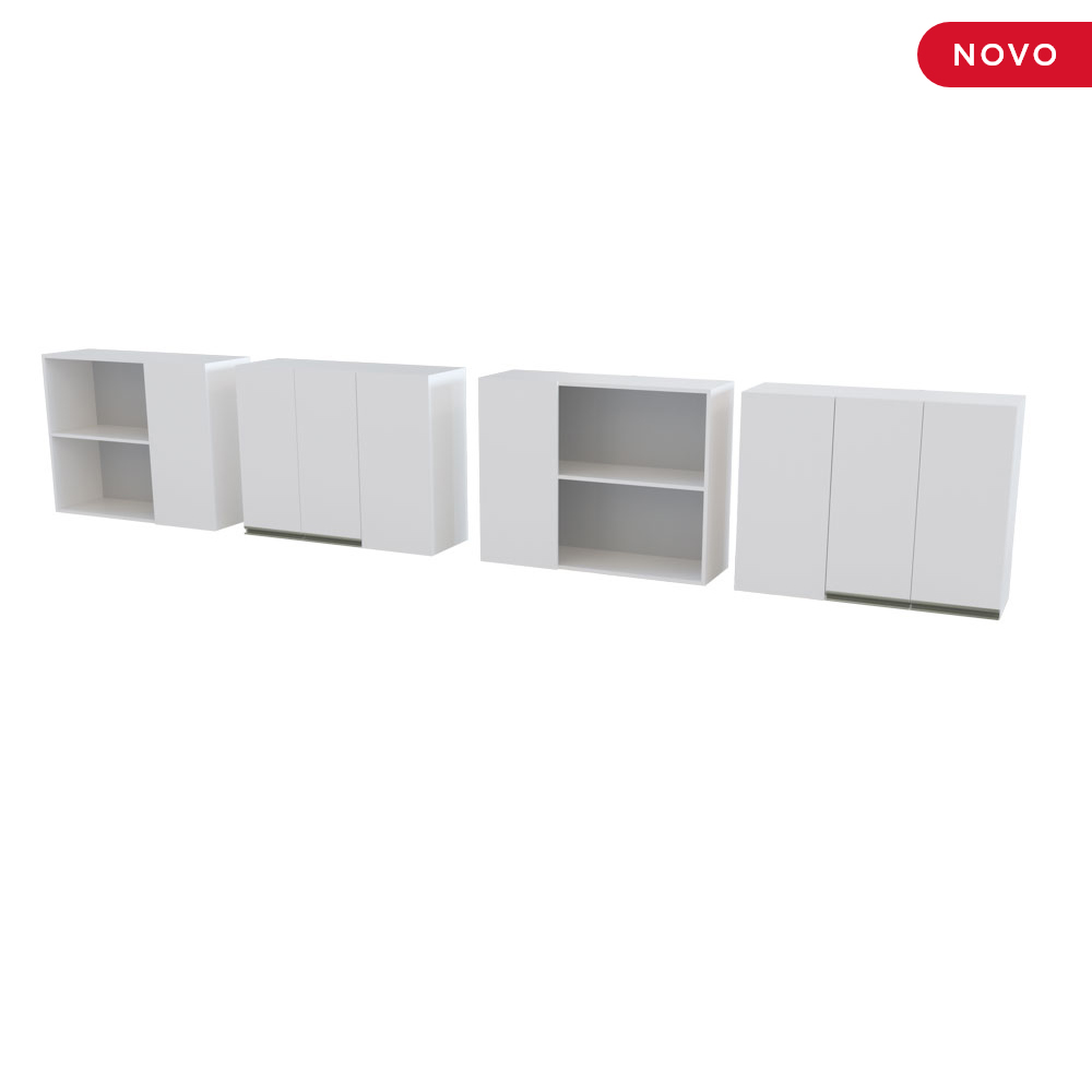 Aéreo canto reto 2 portas