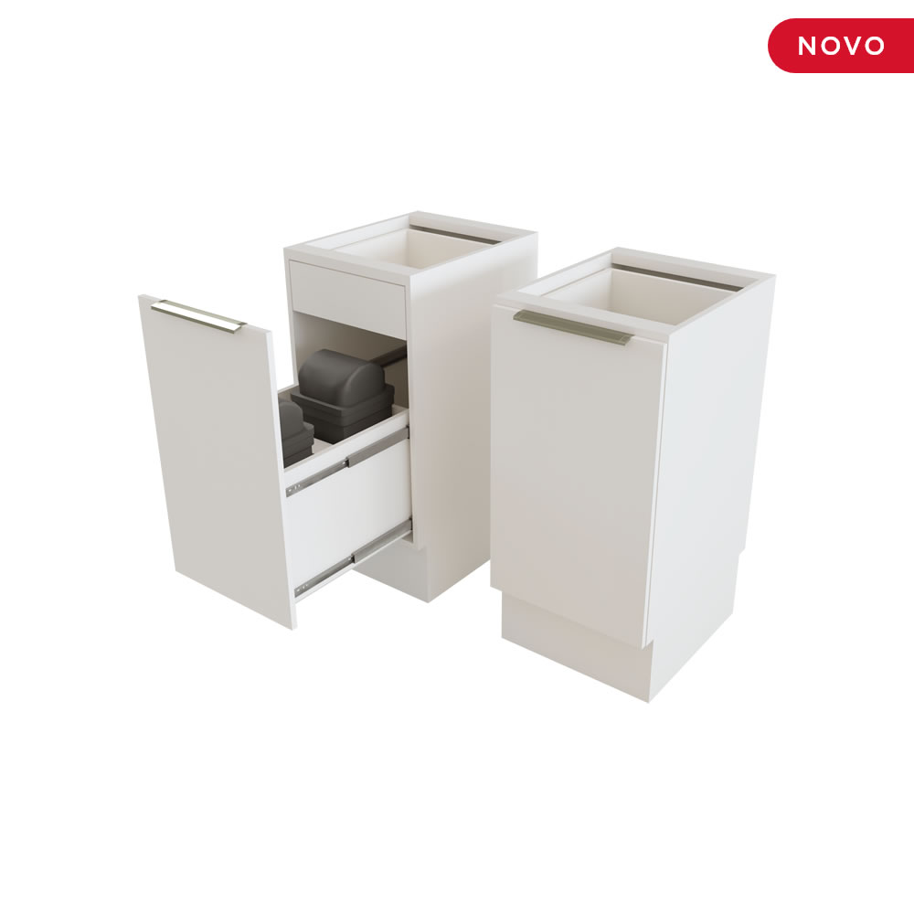 Balcão 40cm c/lixeira e gaveta int. - 11-5521-AA